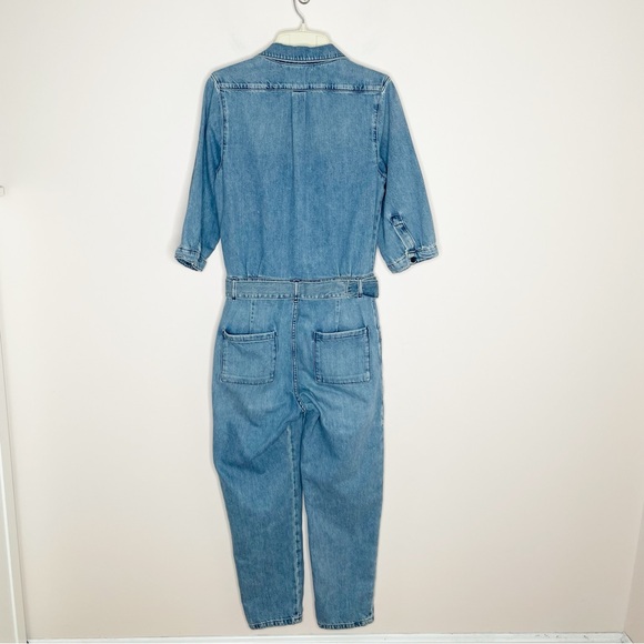 BA&SH Frida Denim Jumpsuit - Picture 4 of 10